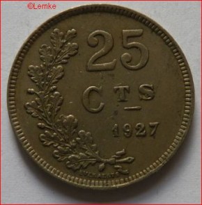 Luxemburg 37-1927 VZ